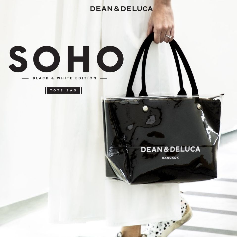 タイ限定※DEAN\u0026DELUCA Soho トートバッグ新品（白） - ボディ 