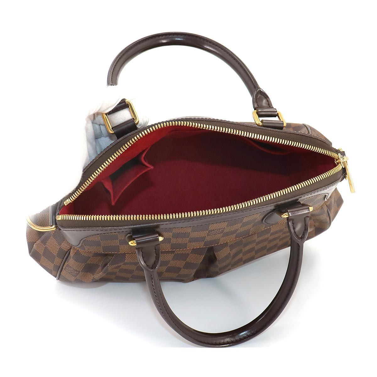 新品同様 ルイ ヴィトン LOUIS VUITTON ダミエ トレヴィ PM 2way  