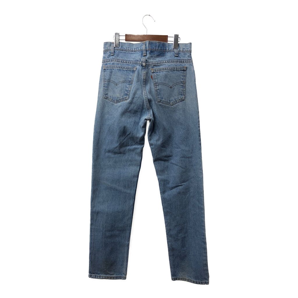 90年代 USA製 Levi's リーバイス 509 デニムパンツ アメカジ オレンジタブ ライトブルー (メンズ W32 L34) 中古 古着  Q3144