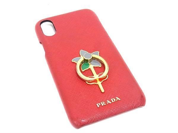 PRADA サフィアーノレザー ケース PRADA プラダ サフィアーノレザー iPhoneX/XS 対応 アイフォンケース