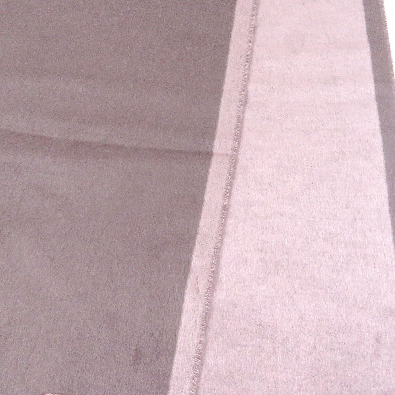 ☆極美品☆m0851 最高級パシュミナマフラー ブラック ビジカジ