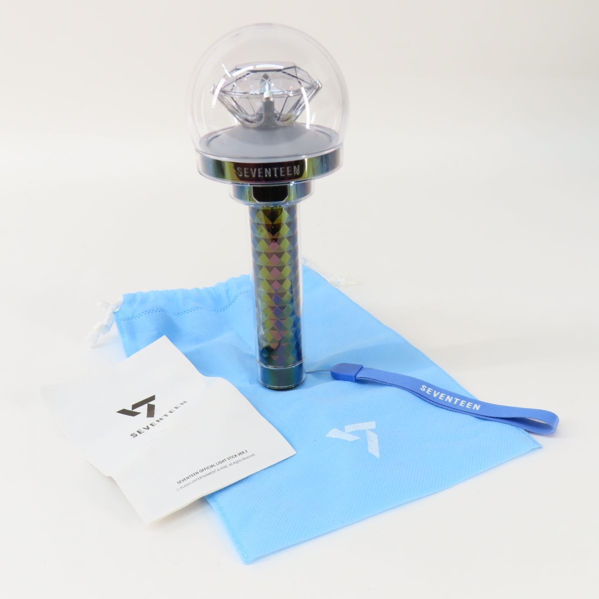 ✧︎*.・ⓢⓥⓣ꙳´-❃　セブチ ペンライト ver3 calat棒 中古 SEVENTEEN(セブンティーン・セブチ) ペンライト カラット棒