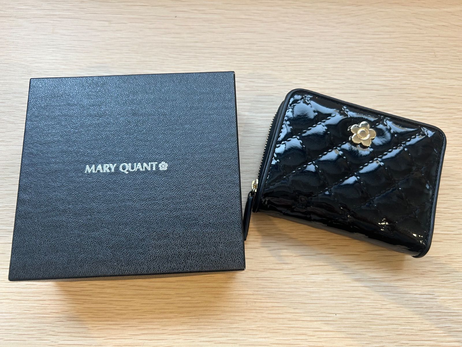 財布 レディース 二つ折り MARY QWANT マリークワント キルティング