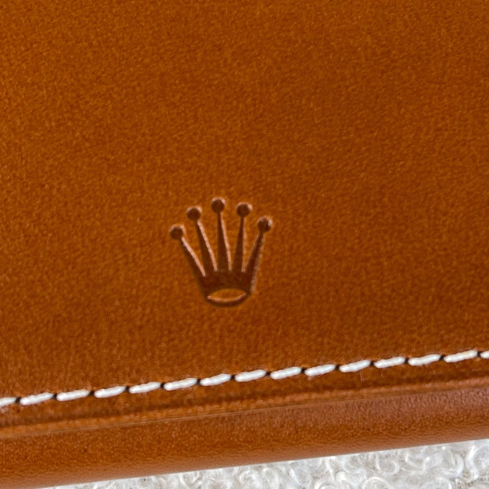 Rolex コインケース　(非売品) 未使用級 非売品 ROLEX コインケース レザー ブラウン - メルカリ