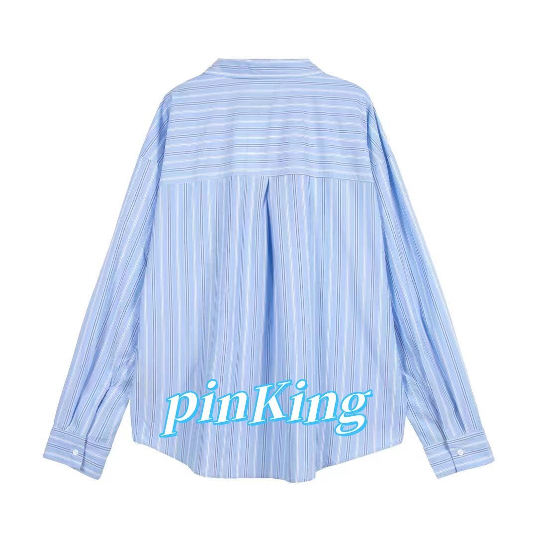 Project G/R UNBALANCED STRIPE SHIRT - メルカリ 