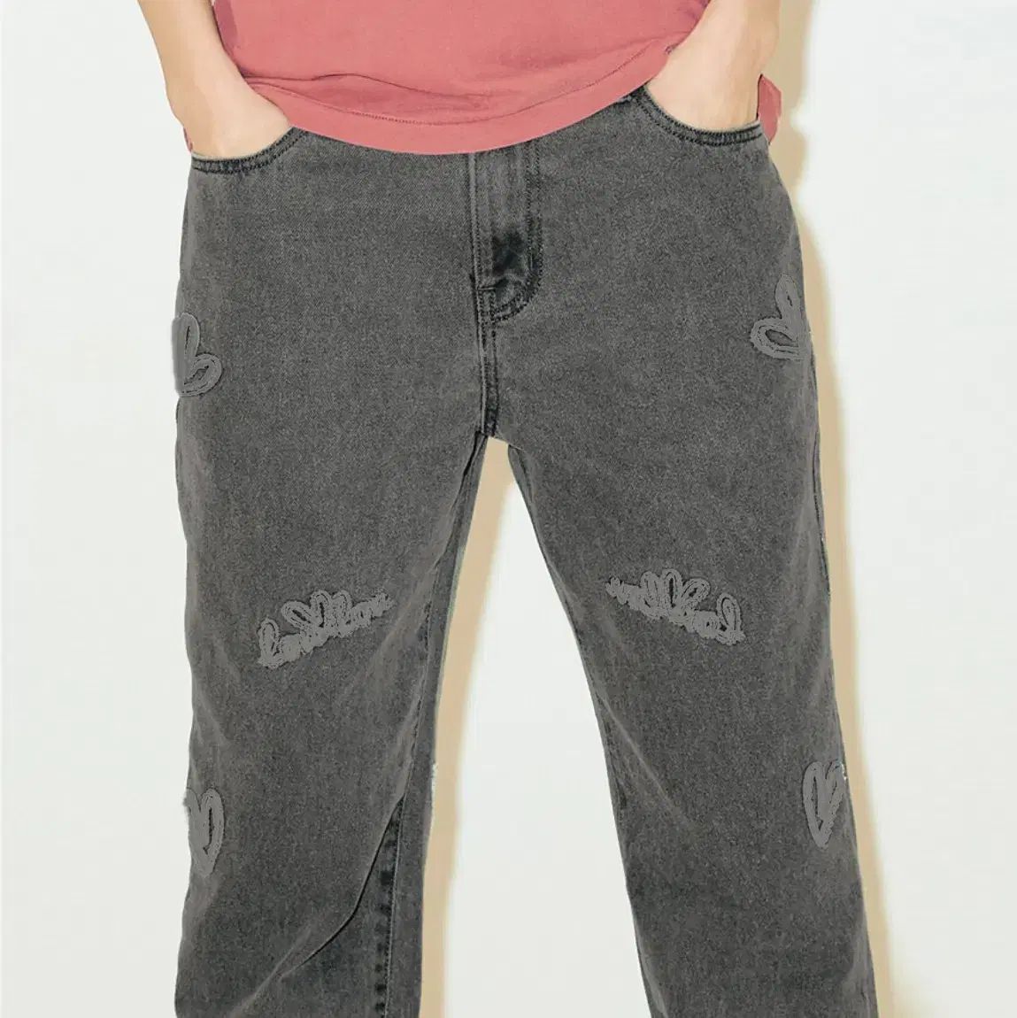 LOVLOV ハート刺繍