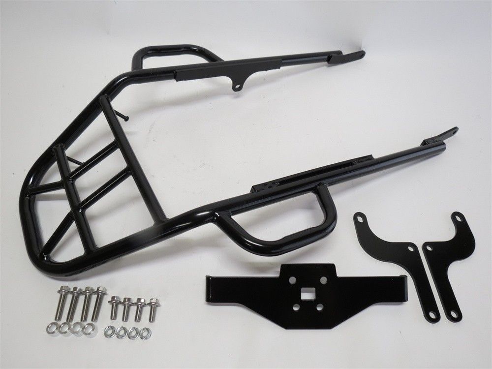 Ninja ZX-25R ニンジャ ZX25R 2020- Ninja ZX4RR ZX-4RR 2025 キャリア - アルミトップケース 45L 黒 Bタイプ set