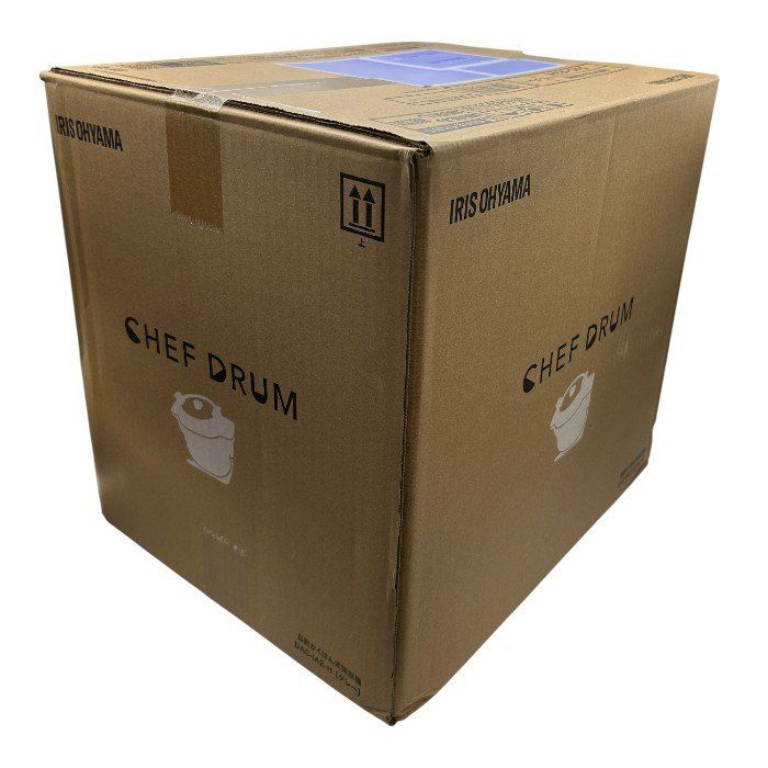 未開封品 アイリスオーヤマ 自動かくはん式調理機 CHEF DRUM DAC-IA2-H