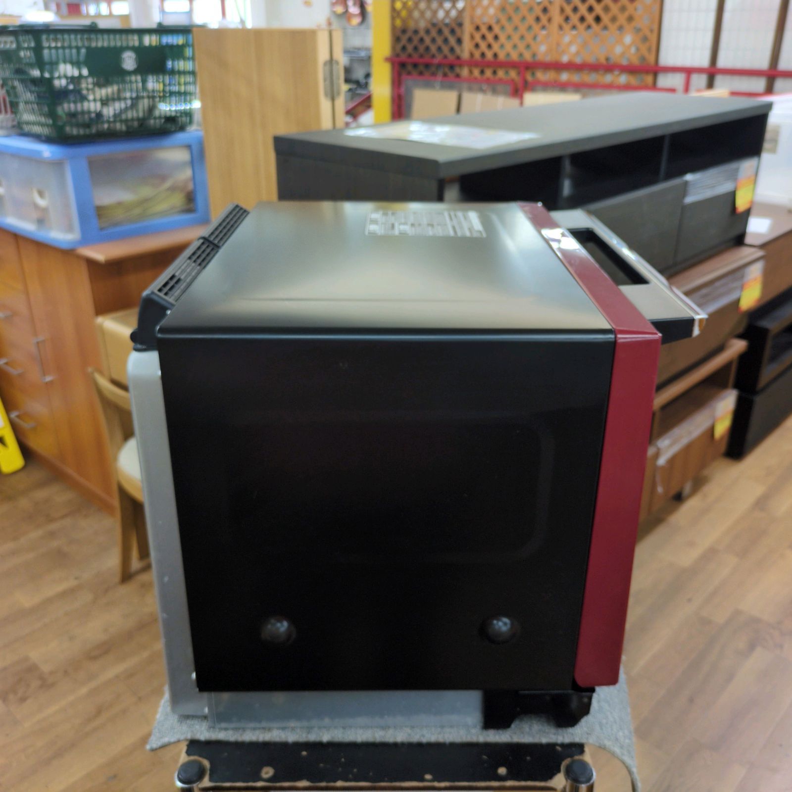 J539 ☆2021年製☆角皿なし・庫内使用感有り☆TOSHIBA☆加熱水蒸気