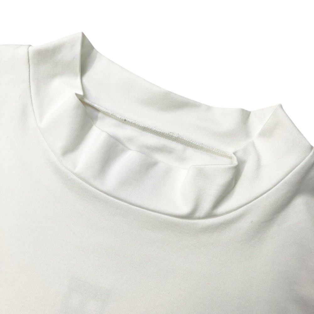 サイズ：4XL BRIEFING GOLF ブリーフィング 2023年 半袖モックネックTシャツ  ホワイト系 [240101476321] ゴルフウェア メンズ ストスト サイズ：4XL BRIEFING GOLF ブリーフィング 2023年 半袖モック