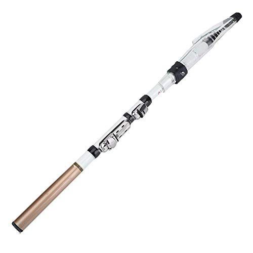 2.7M Asixx 釣り竿 ポータブル 伸縮式 伸縮釣竿 軽量 初心者 コンパクト 1.8M/2.1M/2.4M/2.7M 全４サイズ(2.7M)