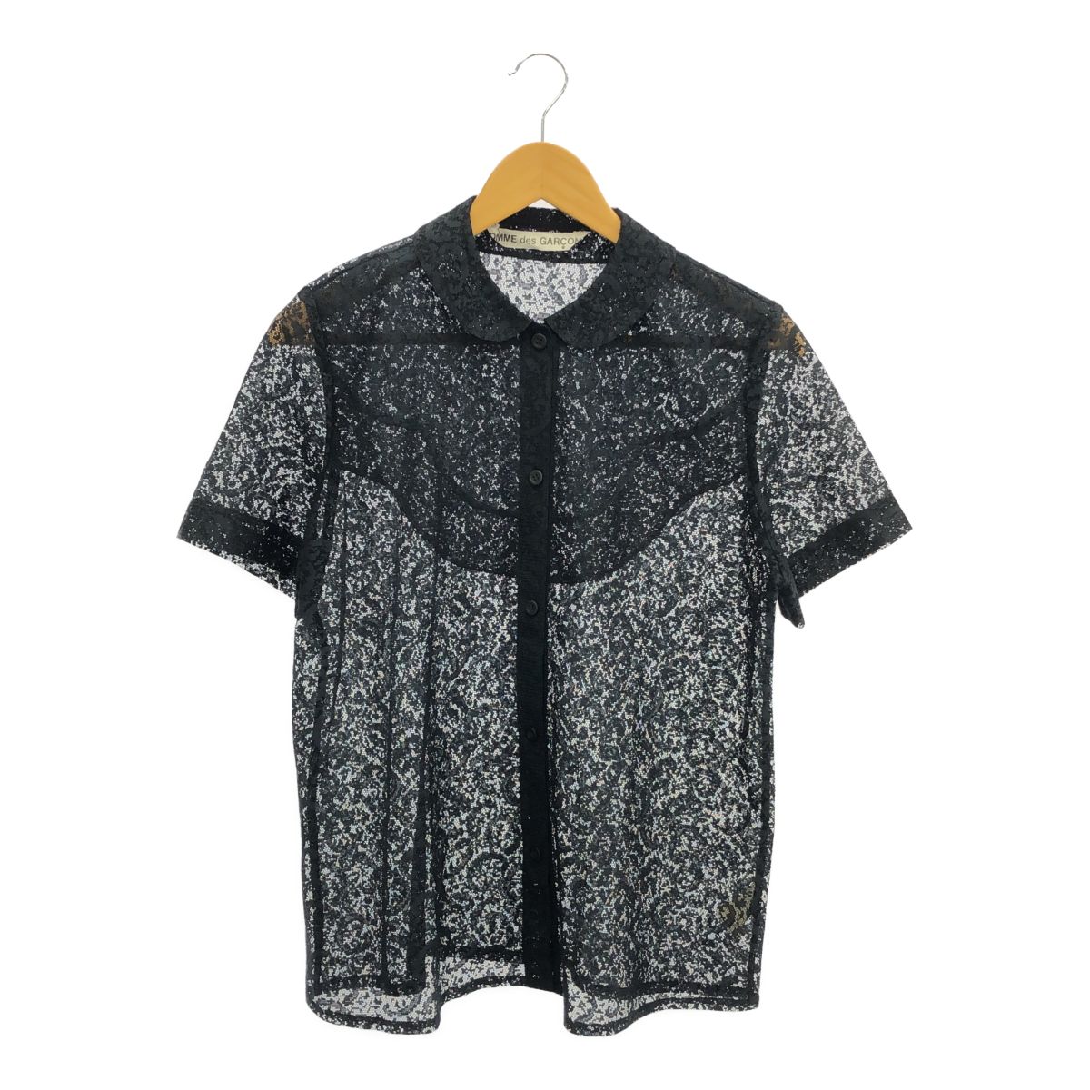 tricot COMME des GARCONS　レースブラウス　半袖 COMME des GARÇONS コムデギャルソン 旧タグ レースブラウス