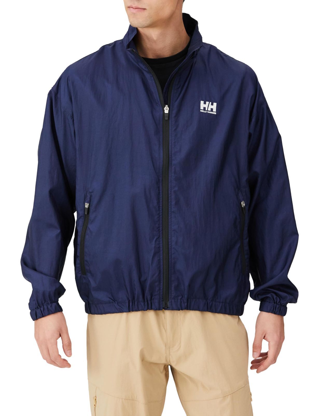 Size L_Color オーシャンネイビー ヘリーハンセン ジャケット HHロゴライトブルゾン HH Logo Light Blouson ユニセックス HH12409 オーシャンネイビー L