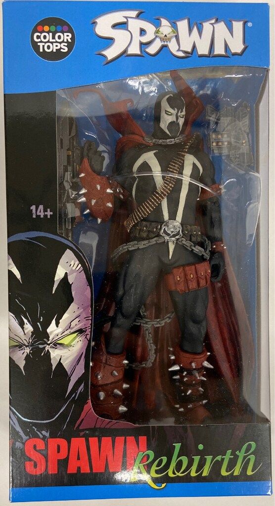 McFARLANE TOYS 10 / COLOR TOPS SPAWN REBIRTH 7インチ - メルカリ