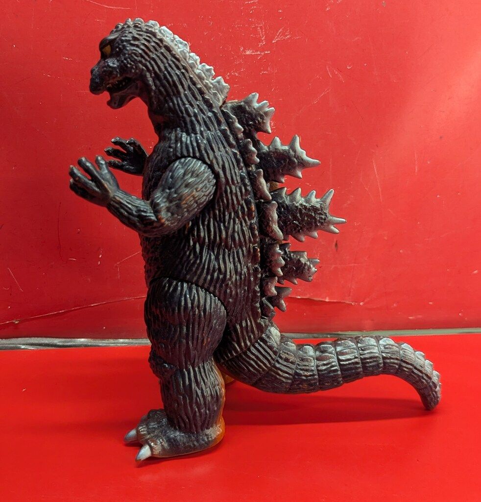 マーミット 世紀の大怪獣シリーズ モスゴジ 茶成型/紺/銀塗装/黒金目