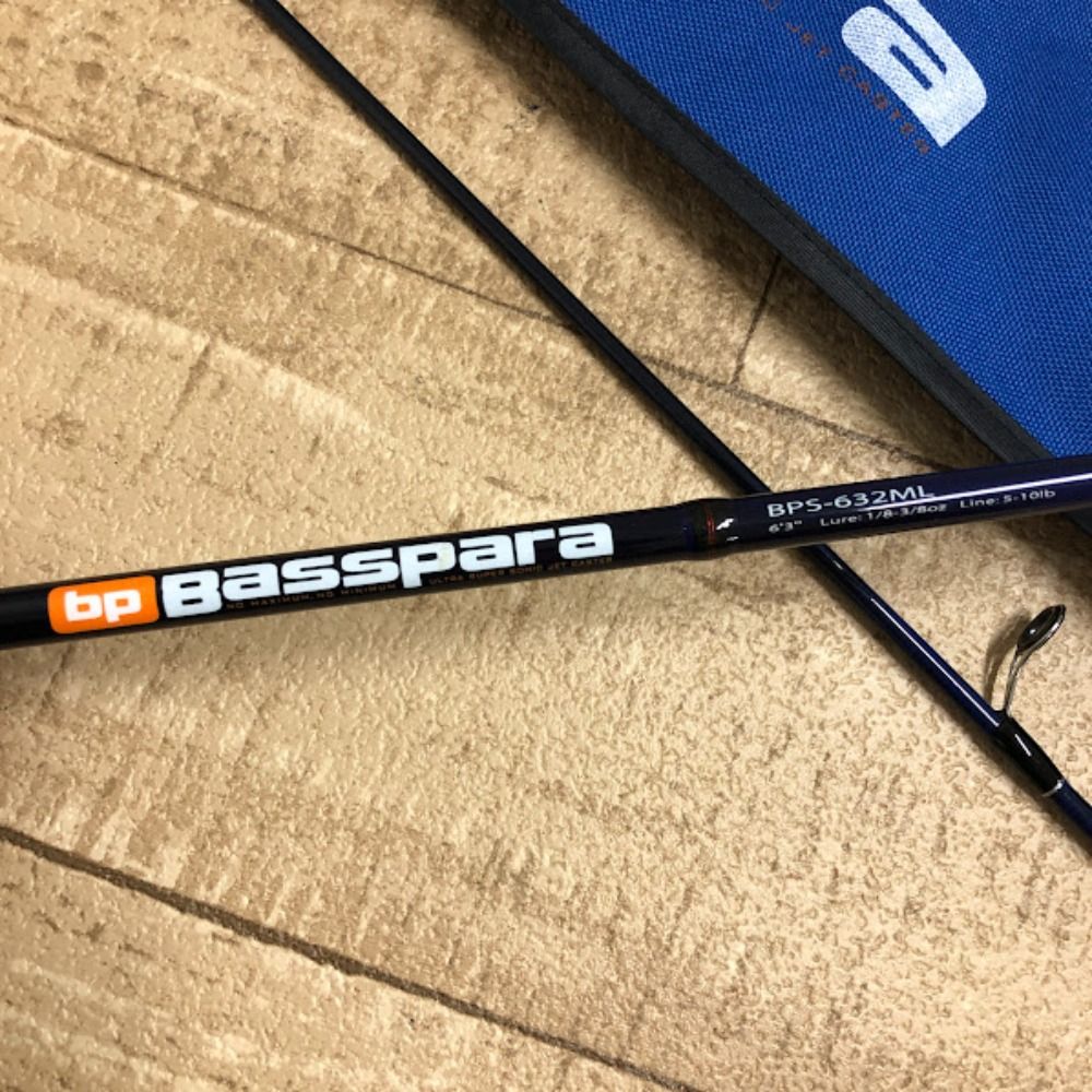 08w0530 BassPara BPS-632ML 釣竿・ロッド MajorCraft メジャークラフト【中古品】