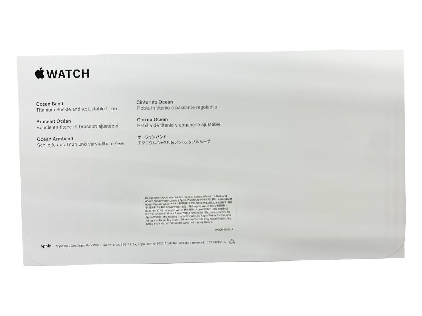 Apple (アップル) Apple Watch Ultra 2 アップルウォッチ ウルトラ GPS Cellularモデル MREG3J 49mm  家電/006 - メルカリ