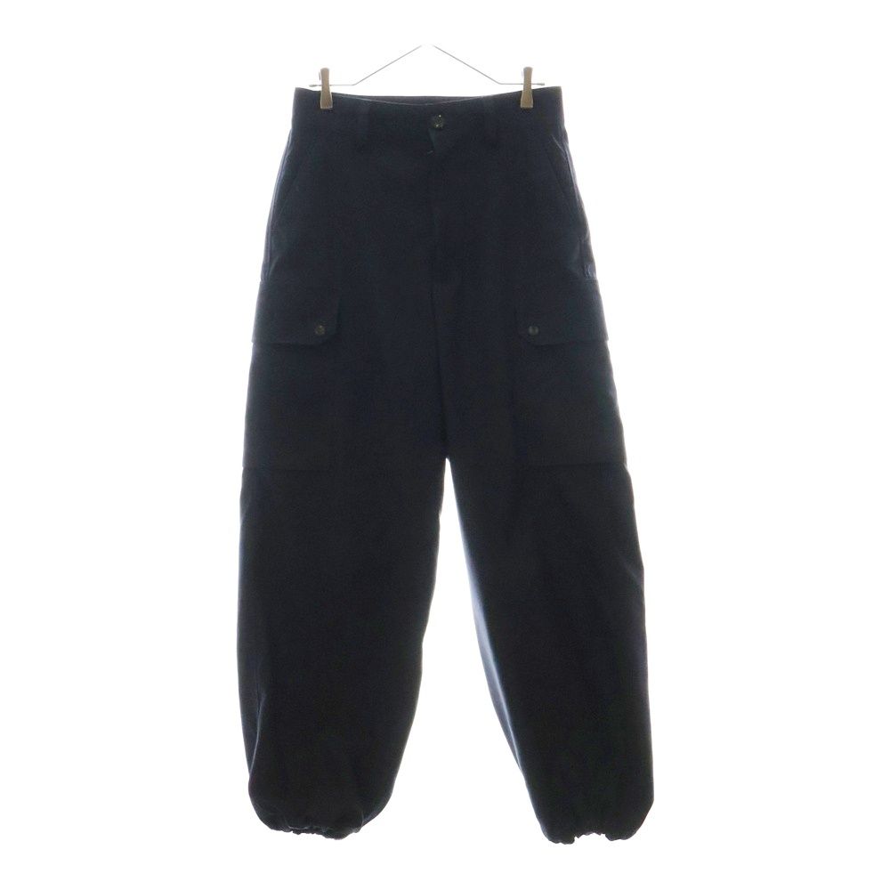 THE RERACS ザ リラクス 23SS ジップフライ ポリエステル カーゴパンツ ネイビー 23SS-REPT-170