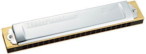 TOMBO 複音ハーモニカ C調 特製トンボバンド 21穴 1521