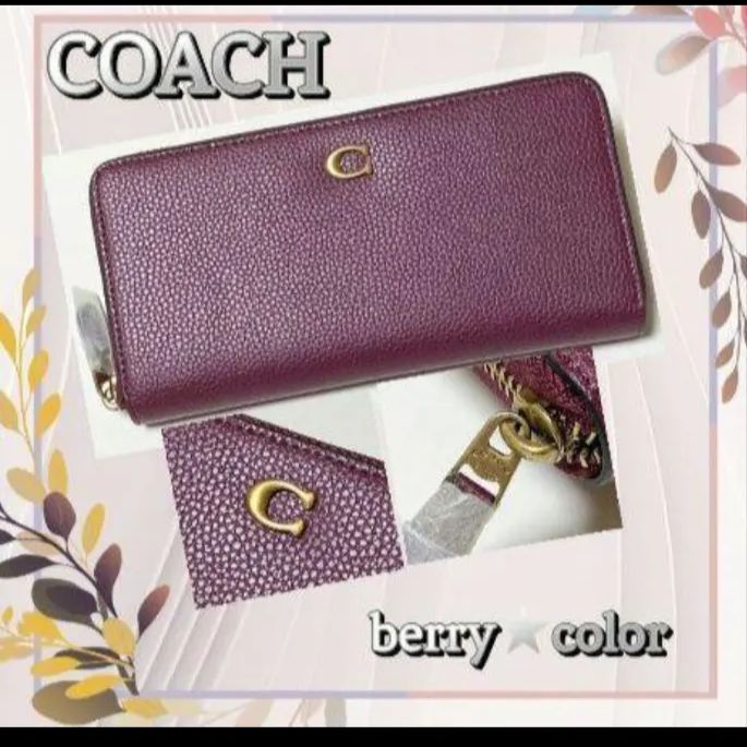 Sale 匿名配送 新品 ✳️ COACH コーチ 財布 ディー ローズ-