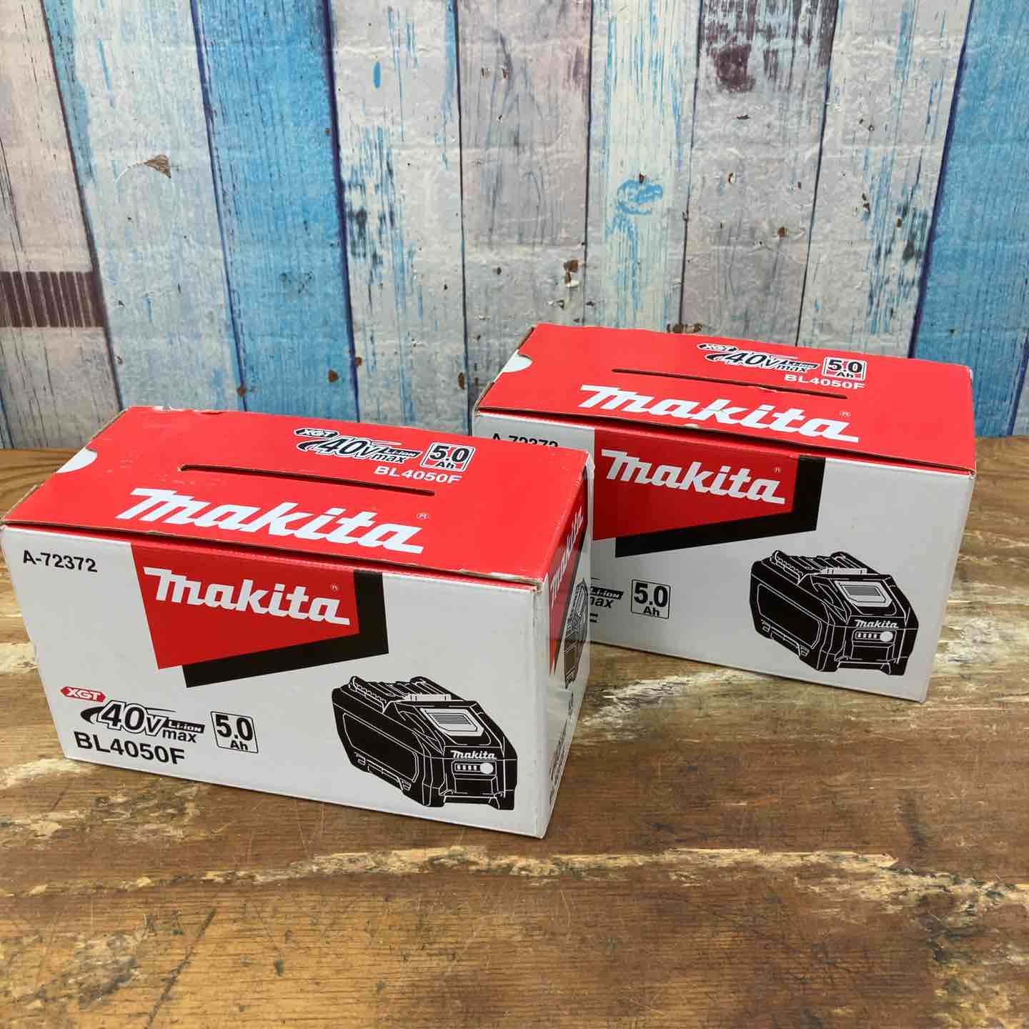 ♥品 マキタ makita リチウムイオンバッテリー 40V|5.0Ah BL4050F 高出力タイプ 2個セット 柏店