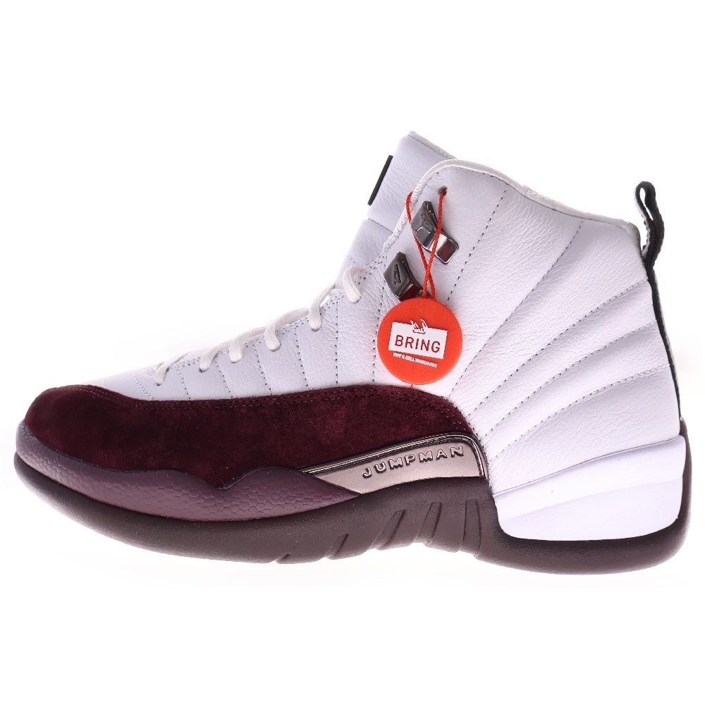 NIKE ナイキ ×Ma Maniére WMNS AIR JORDAN12 RETRO SP DV6989-100 ウィメンズ アママニエール エアジョーダン12 ハイカットスニーカー シューズ ホワイト US8.5|25.5cm