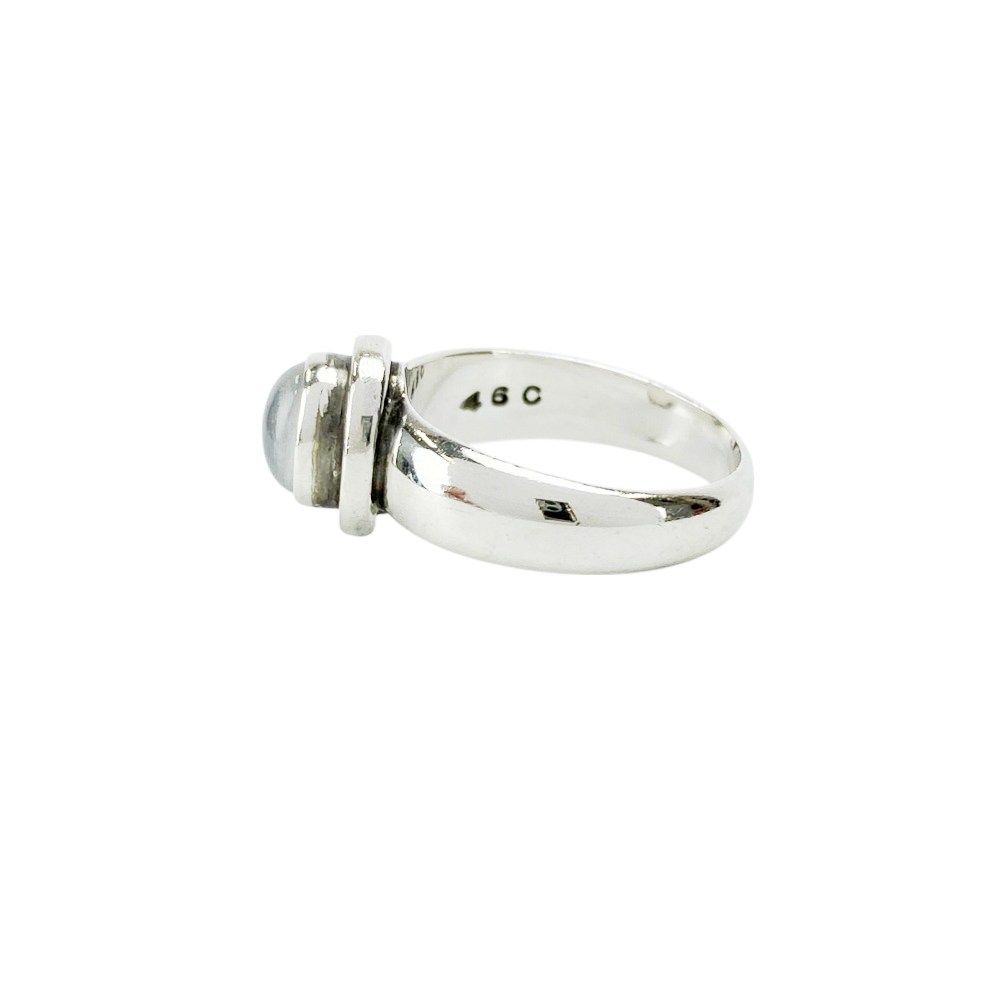 □美品□ ジョージジェンセン #46C リング 指輪 ムーンストーン