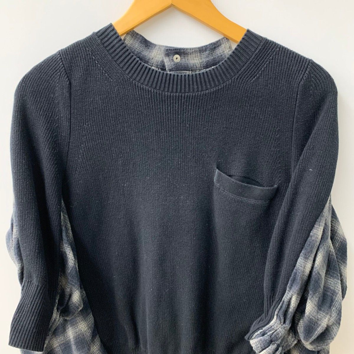 サカイ sacai 20AW シャツドッキングニット 20-04871 セーター 