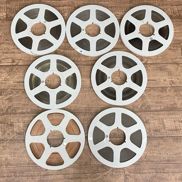 オープンリールテープ Maxell マクセル 7本 10号 プラリール PM50-10B? | 514303