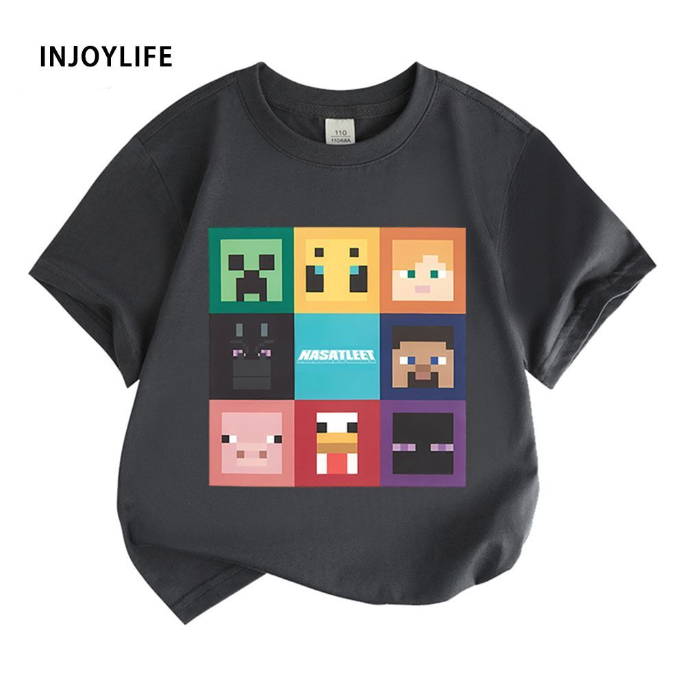マインクラフト Tシャツ　キッズサイズ　110cm　 10枚セット マインクラフト Tシャツ 半袖 春 夏 子供 服 男児 男の子 キッズ