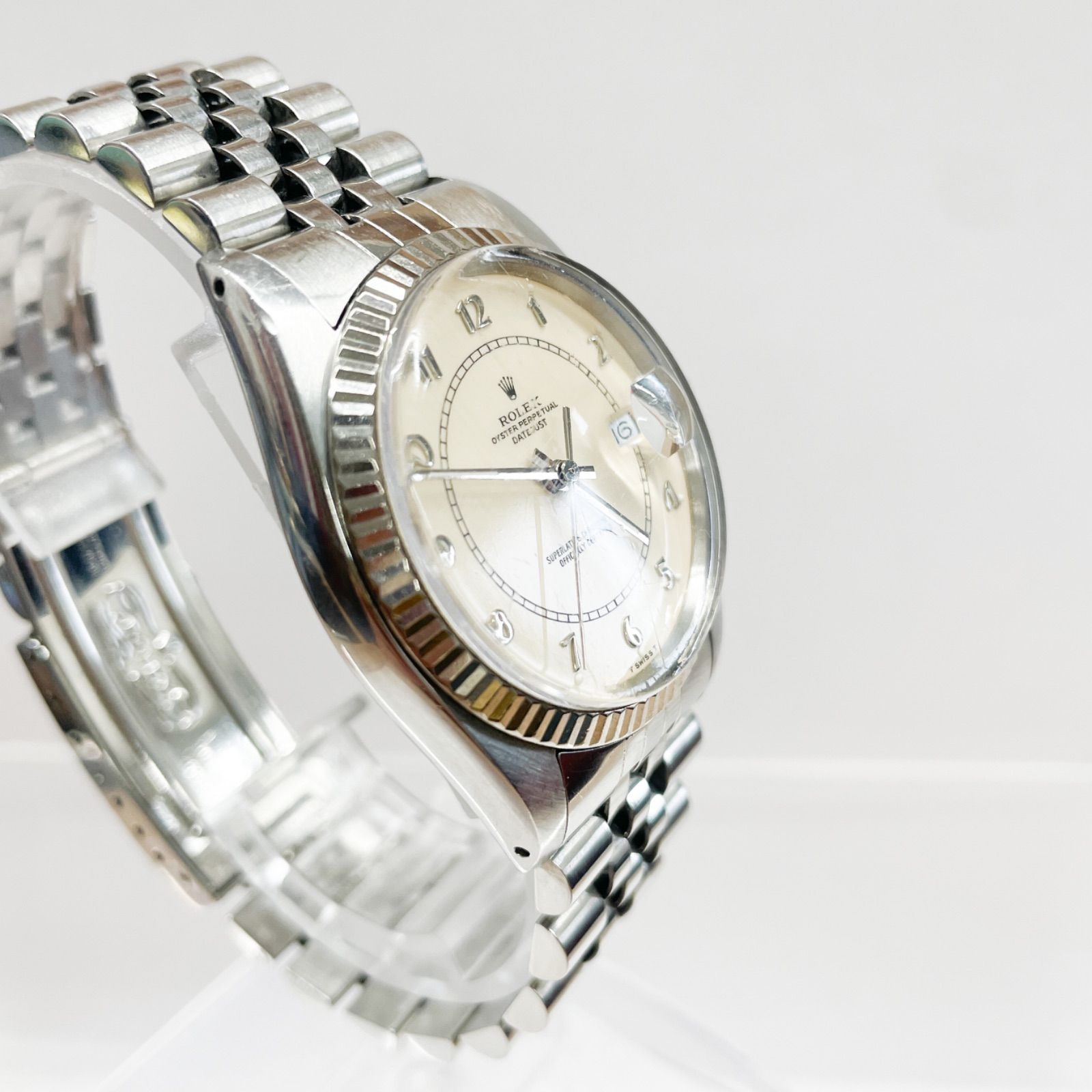 希少】ロレックス デイトジャスト 16014 ステラボイラーゲージ R
