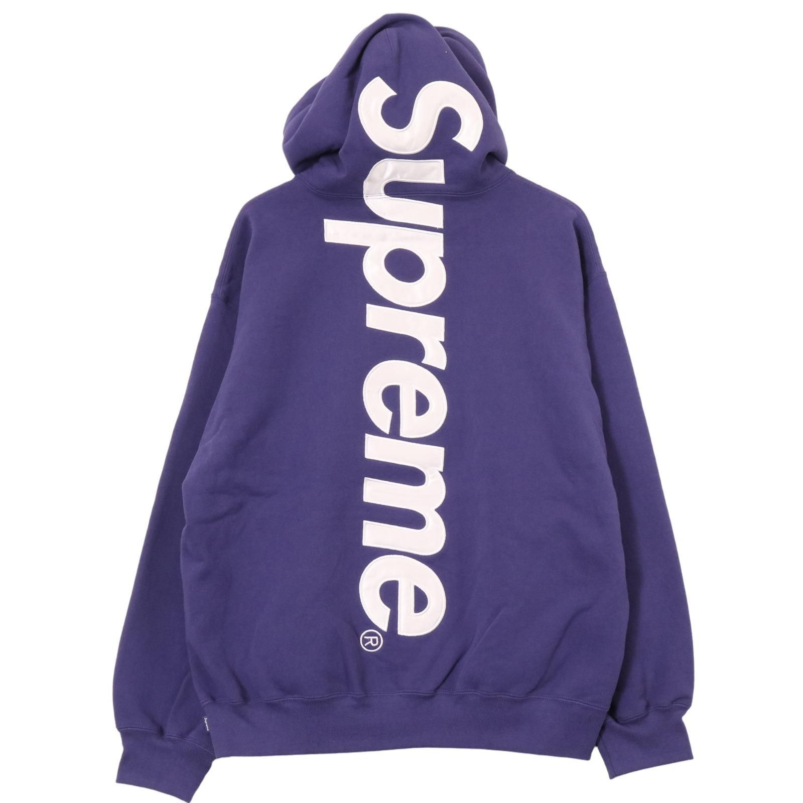 Supreme/シュプリーム 23AW Satin Applique Hooded Sweatshirt サテン