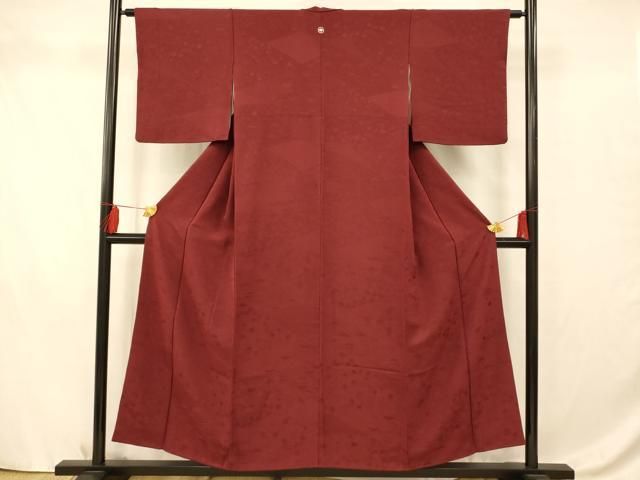 平和屋着物●上質な色無地　葡萄色　正絹　逸品　未使用　CAAZ3197yc 平和屋着物○上質な色無地 葡萄色 正絹 逸品 未使用 CAAZ3197yc 平和屋