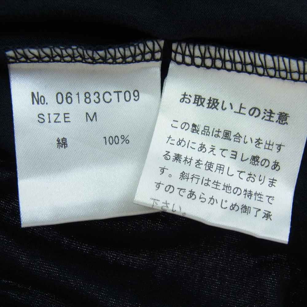 HYSTERIC GLAMOUR ヒステリックグラマー 06183CT09 XXX トリプルエックス THE ROLLING STONES MISS YOU ローリングストーンズ プリント Tシャツ ブラック系 M【中古】