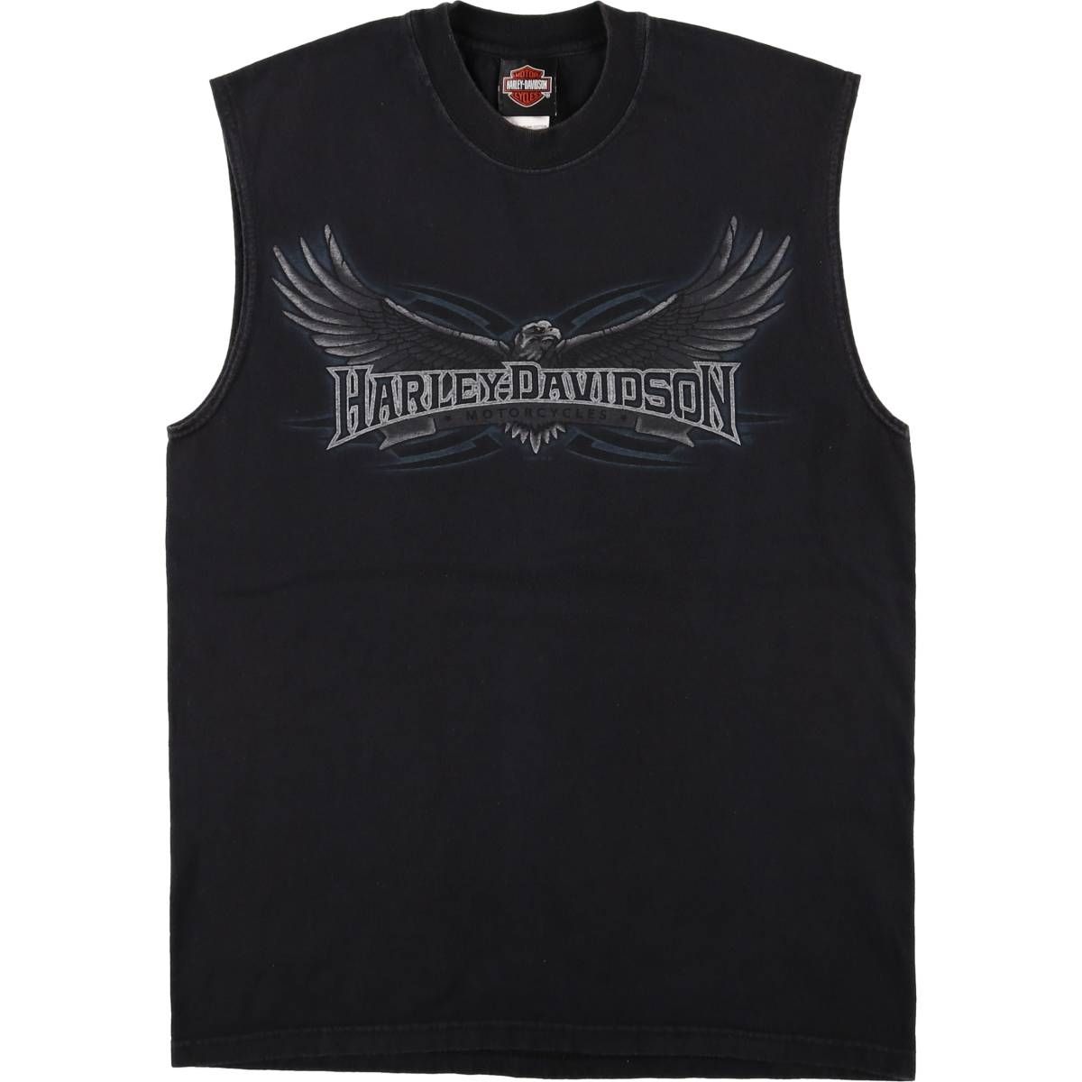古着 00年代 ハーレーダビッドソン Harley-Davidson 鷲柄 イーグル柄