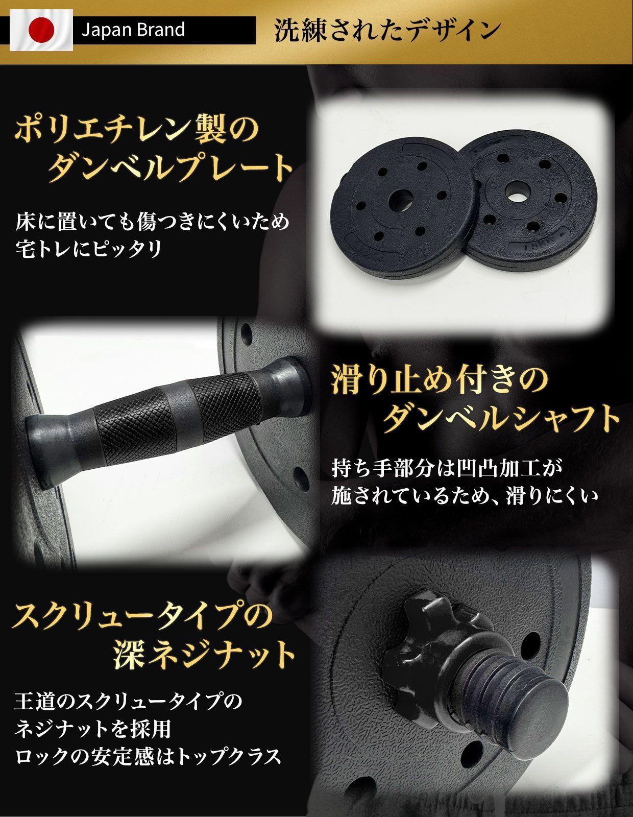 送料無料 ダンベル 50kg ダンベル セット 筋トレ 鉄アレイ