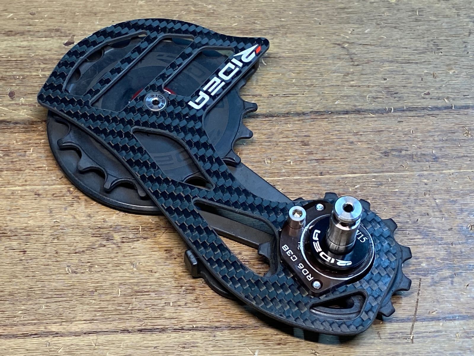 RIDEA ビッグプーリー RD6 E60 R9100 R8000 IX147 リデア RIDEA RD6 C38 ビッグプーリー シマノ RD-R9100 RD