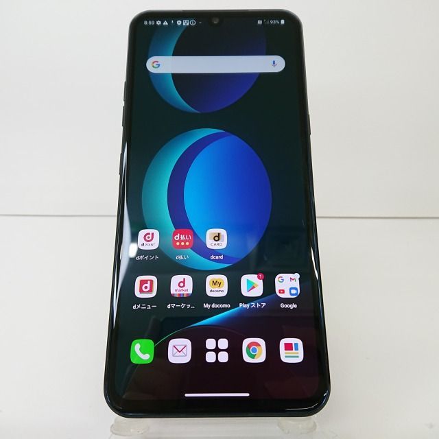 LG V60 ThinQ 5G L-51A docomo ザブラック 送料無料 本体 c02227 