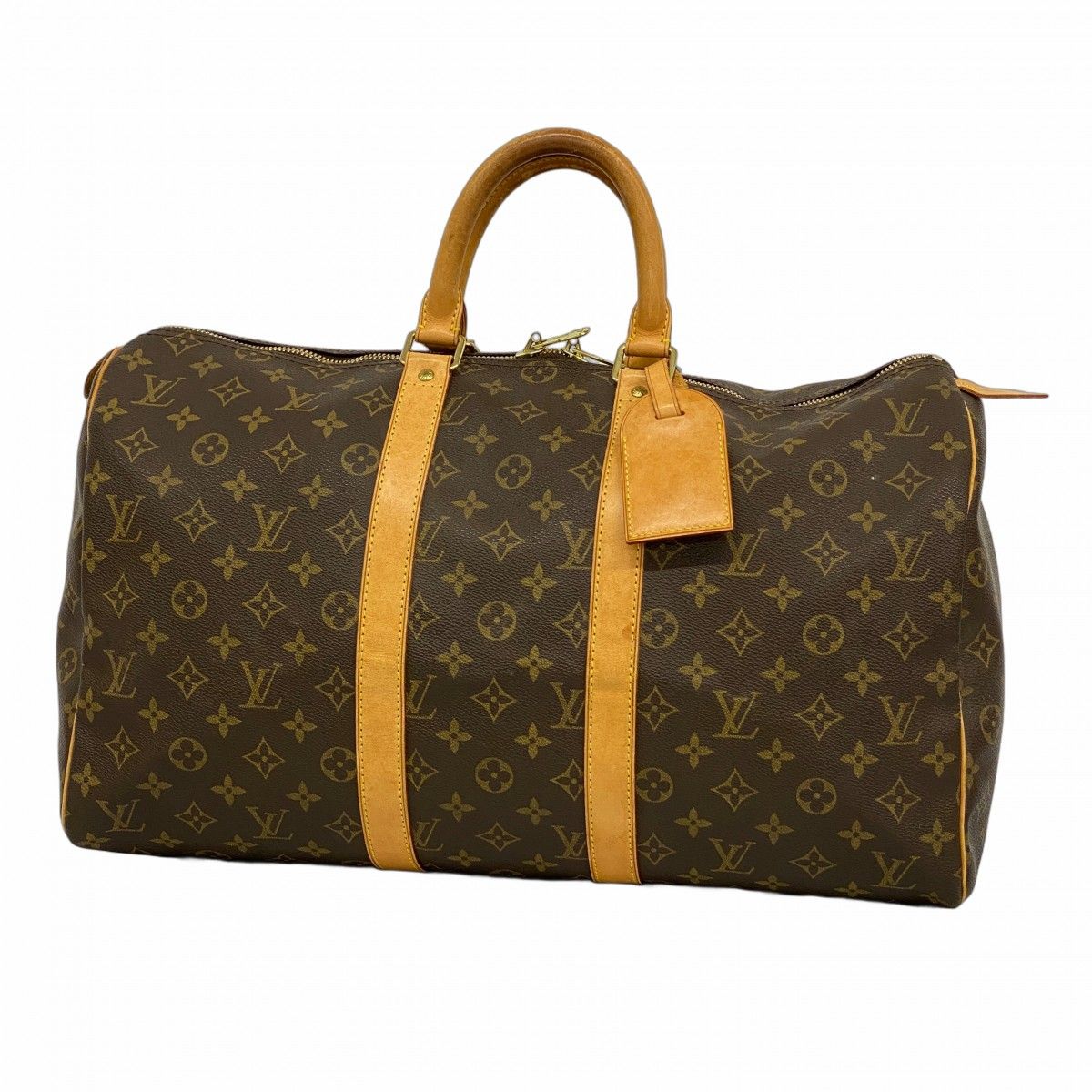 5mc2832 ルイヴィトン ボストンバッグ モノグラム キーポル45 M41428 ブラウン メンズ レディース ユニセックス