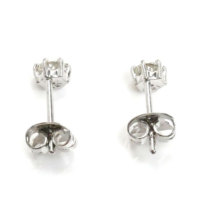 TASAKI タサキ Pt900プラチナ ダイヤ ピアス ダイヤモンド0.21ct/0.21  