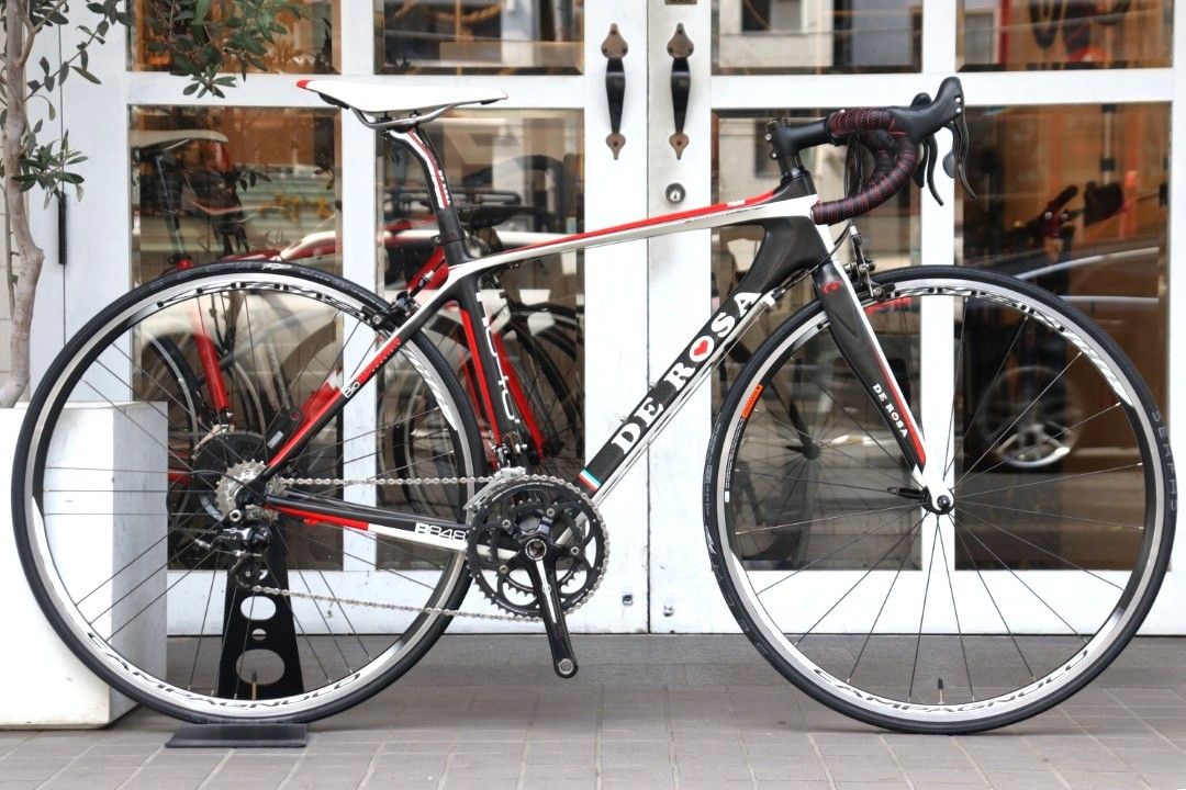 デローザ DE ROSA R848 2012モデル 42サイズ カンパニョーロ ヴェローチェ 10S カーボン ロードバイク 横浜店