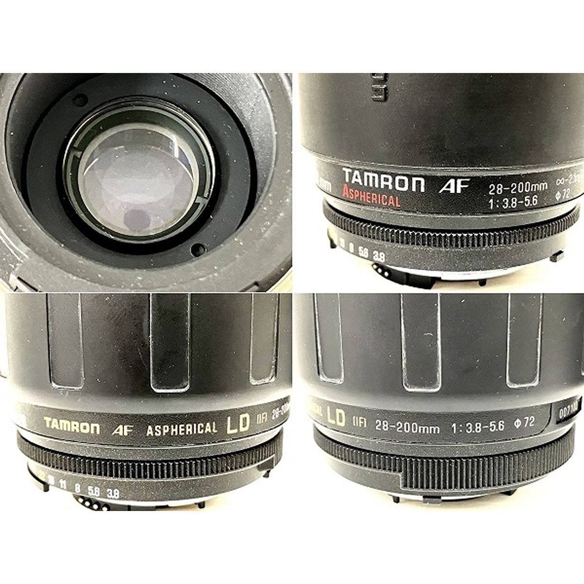 ジャンク品】TAMRON AF 物凄 28-200mm 1:3.8-5.6