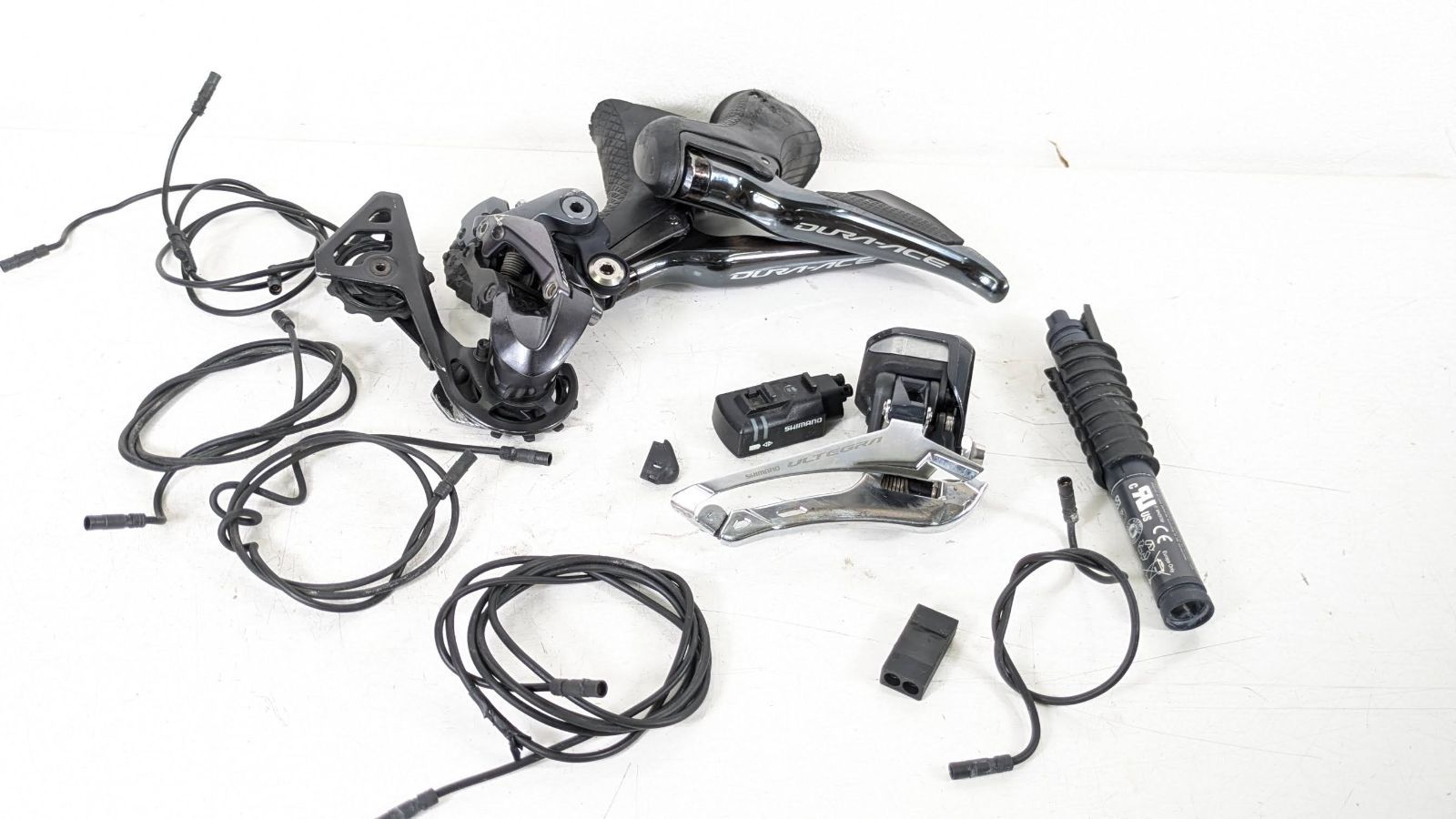 並品 Shimano シマノ Ultegra Dura ace Di2 2x11s R9150 R8050 非油圧 パーツセット GR250920A