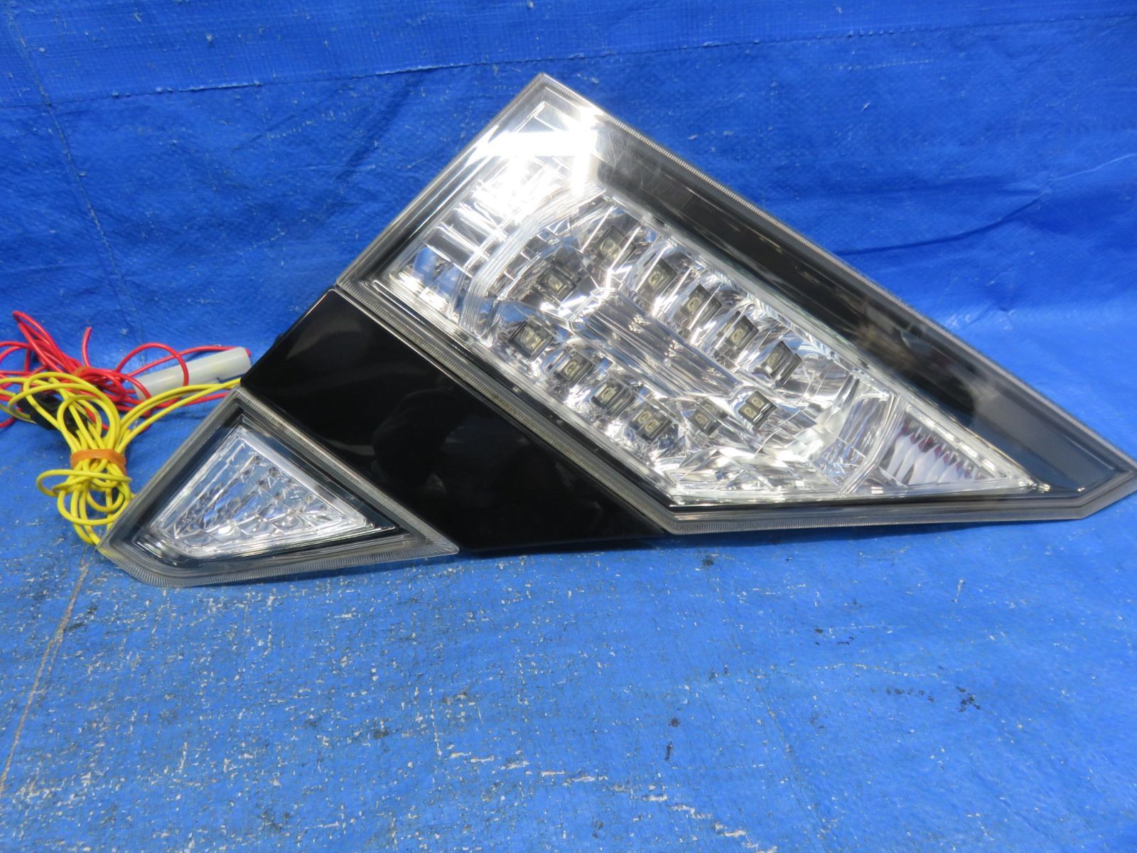 LA7156 点灯OK ヴェルファイア ANH20W 後期 テールライト テールランプ 純正 KOITO58-35 黒202 GARAX 4灯ブレーキランプキット付 GGH20W FFCRYSTALESIA_COM