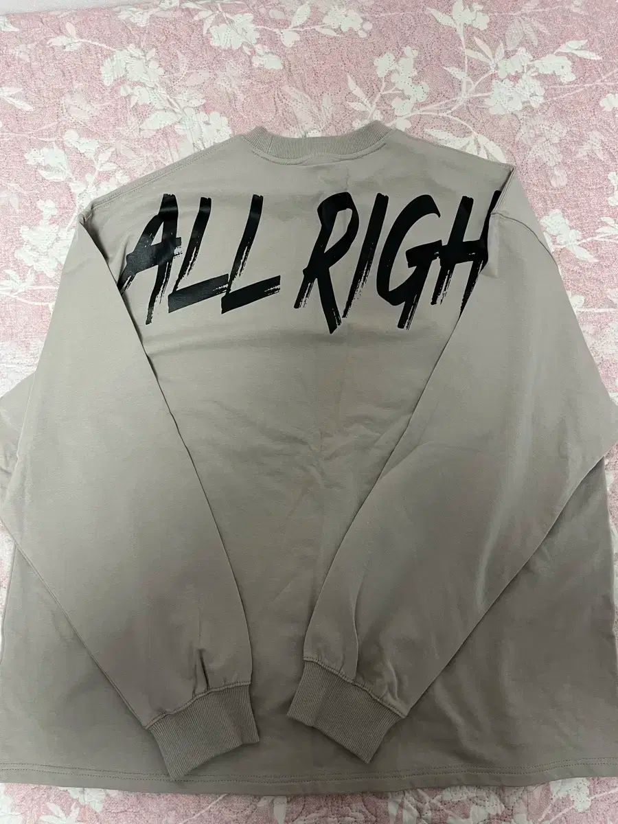 ALLRIGHT ロングスリーブ ダークティー 2XL