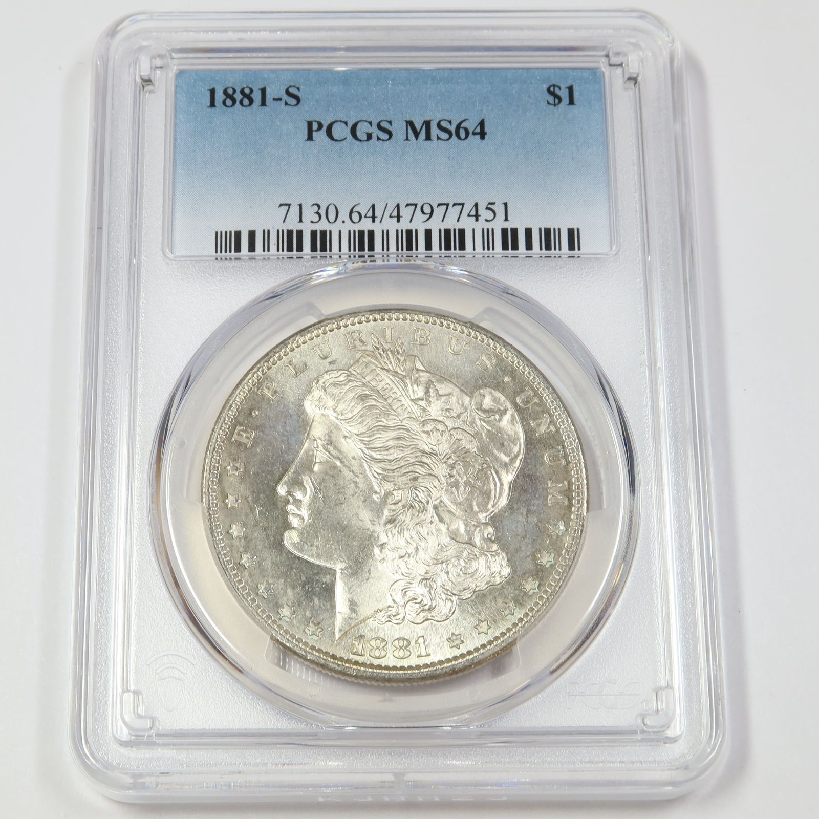 1881 S PCGS MS64 - Silver Morgan Dollar - $1 Coin