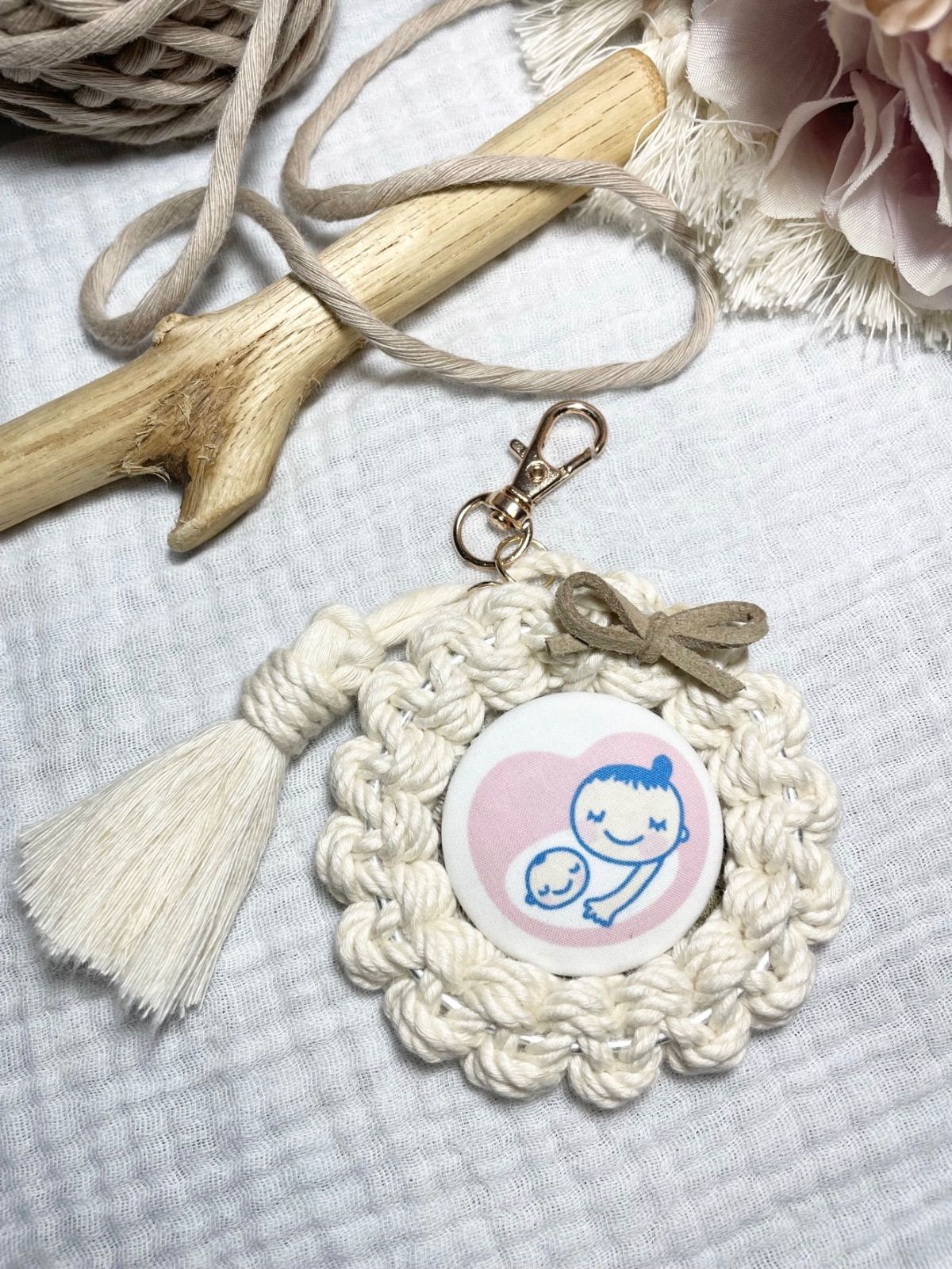 マタニティマーク マタニティキーホルダー ハンドメイド