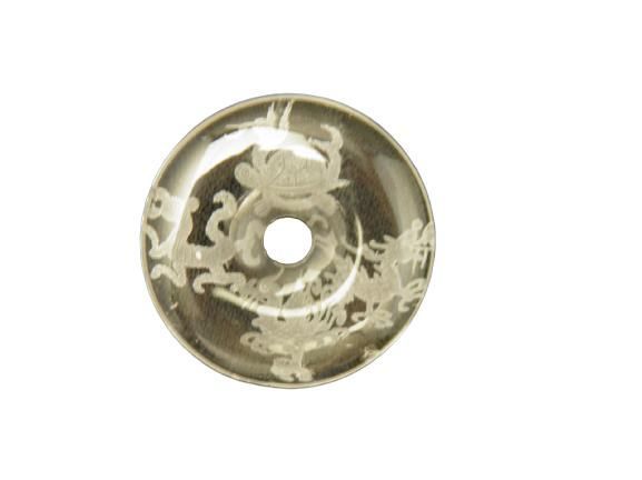 【置き石】 ドーナツ型 （ピーディスク） 水晶彫刻 四神獣 天然石 パワーストーン プチギフト 転勤 退職 お礼 母の日 敬老の日 ギフト / インペリアルオーラ おしゃれ かわいい オシャレ 可