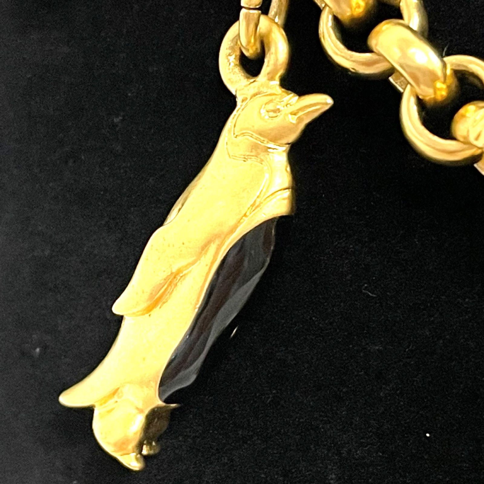 美品】 FERRAGAMO フェラガモ エスキモー チャーム ネックレス 