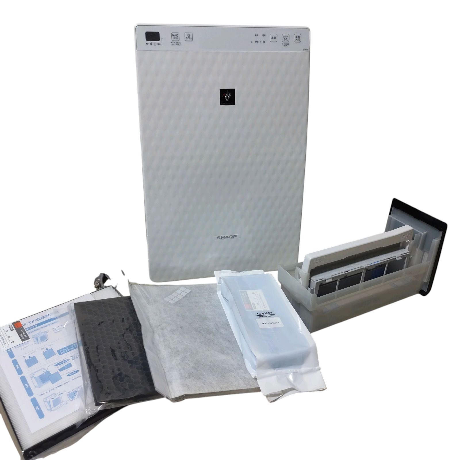 中古品】シャープ プラズマクラスター 加湿空気清浄機 KC-35T7